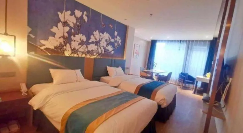Bed in Magnotel Shenyang Consulate Qingnian Street