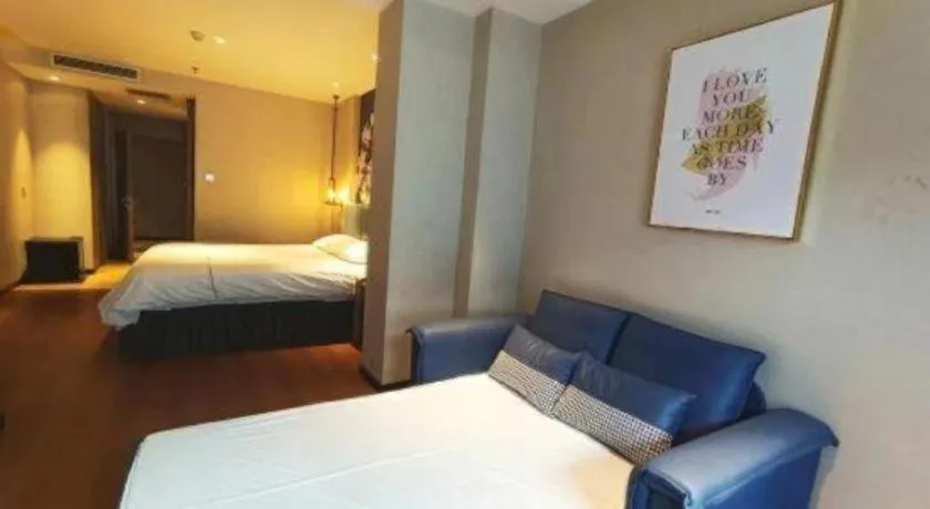 Bed in Magnotel Shenyang Consulate Qingnian Street