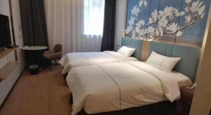 Bed in Magnotel Shenyang Consulate Qingnian Street