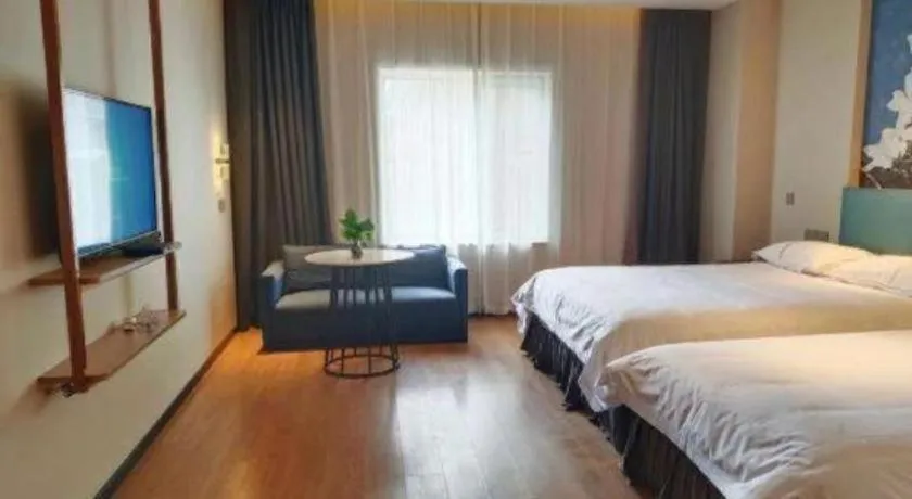 Bed in Magnotel Shenyang Consulate Qingnian Street