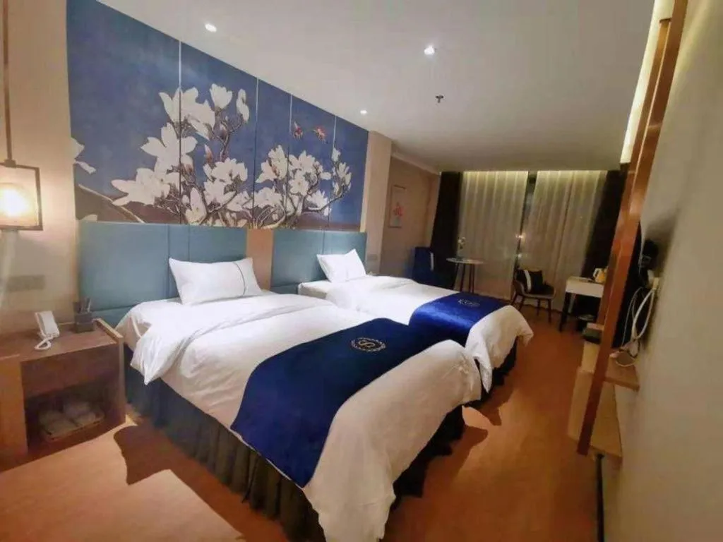 Bed in Magnotel Shenyang Consulate Qingnian Street