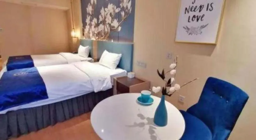 Bed in Magnotel Shenyang Consulate Qingnian Street