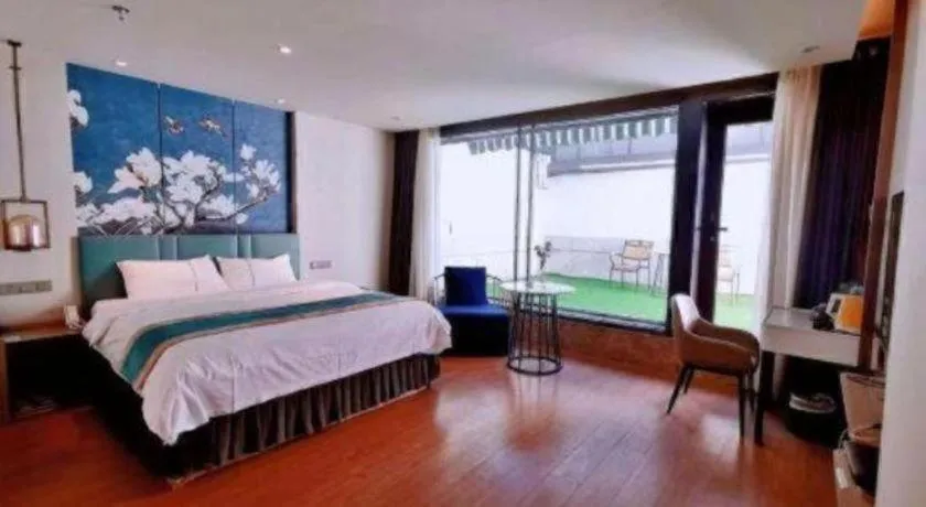 Bed in Magnotel Shenyang Consulate Qingnian Street