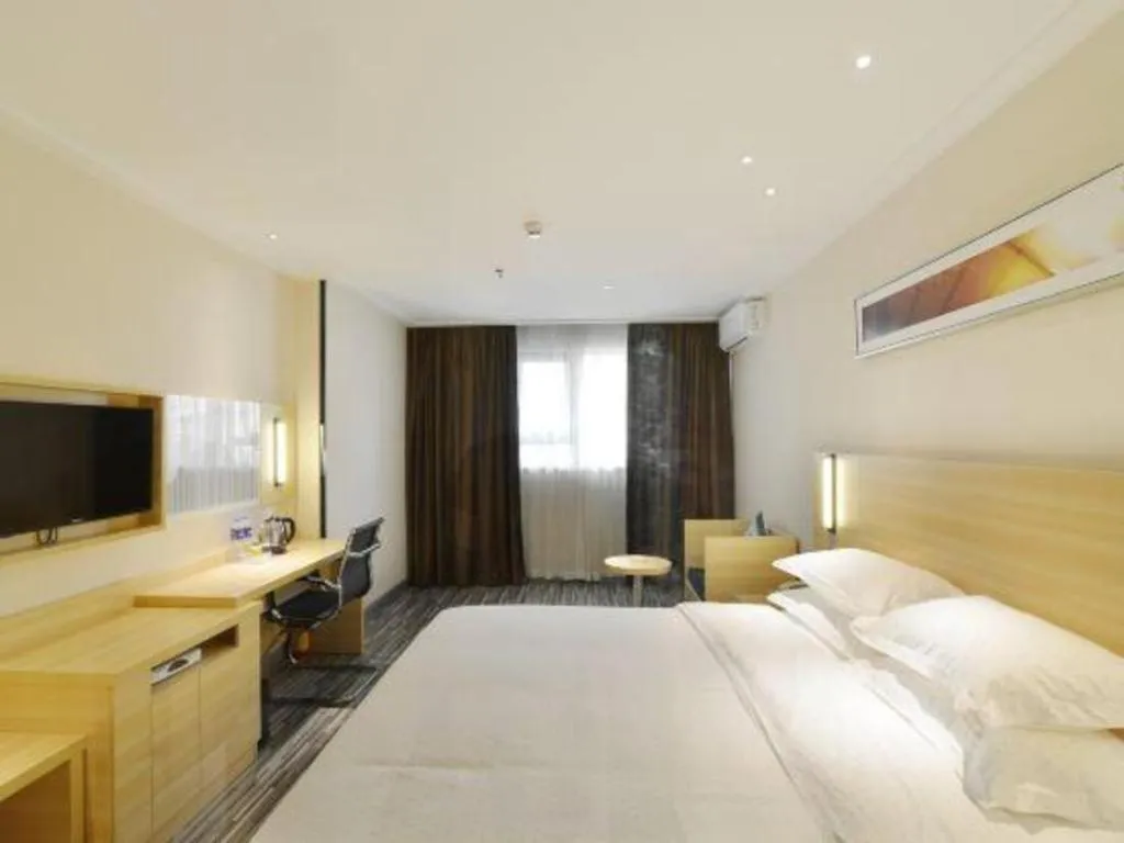 Bed in City Comfort Inn Foshan Nanhai Avenue Guicheng Metro Station