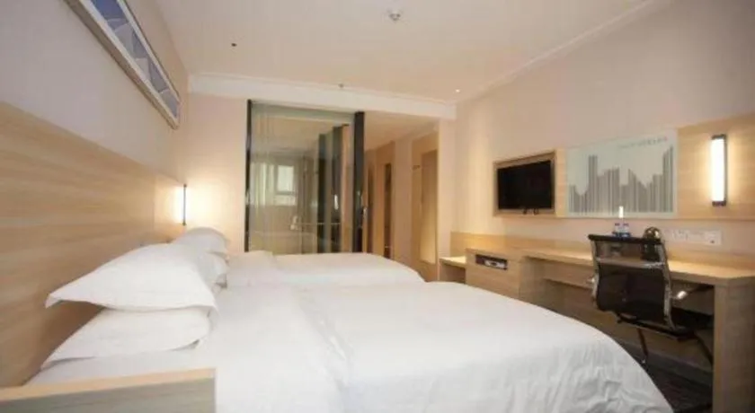 Bed in City Comfort Inn Foshan Nanhai Avenue Guicheng Metro Station