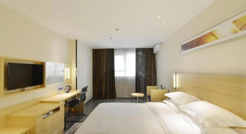 Bed in City Comfort Inn Foshan Nanhai Avenue Guicheng Metro Station