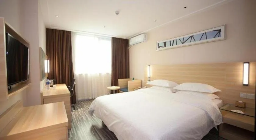 Bed in City Comfort Inn Foshan Nanhai Avenue Guicheng Metro Station