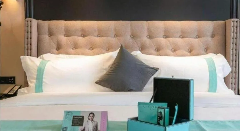 Bed in Xana Hotelle Beijing Fengtai Railway Station Tiantan Hospital