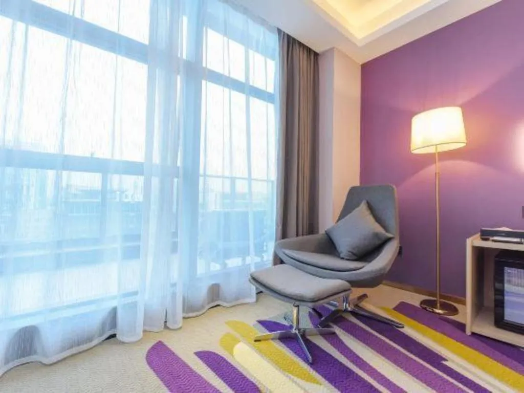 Bed in Lavande Hotel Chongqing Xinghui Liangjiang Happiness Plaza