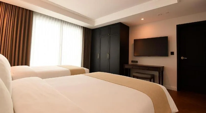 Bed in HOTEL D EDITION