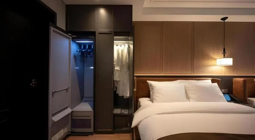 Bed in HOTEL D EDITION