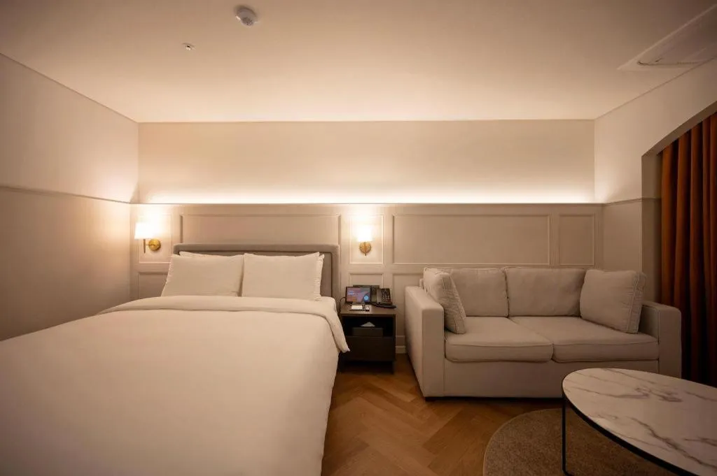 Bed in HOTEL D EDITION