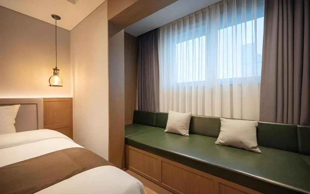 Bed in HOTEL D EDITION