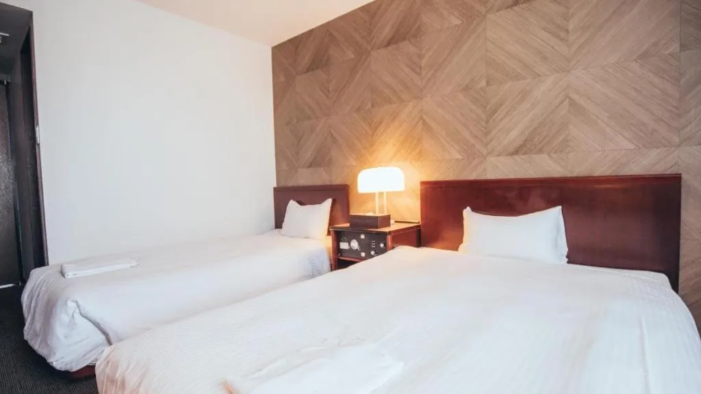 Bed in Hotel Areaone Miyazaki