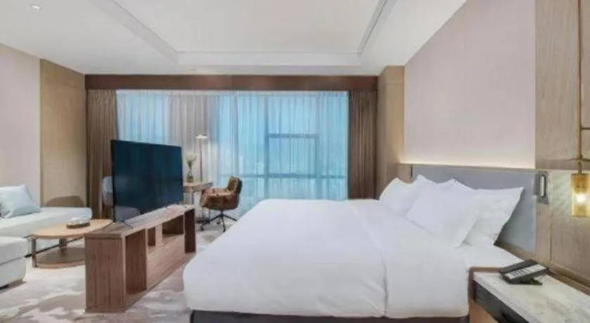 Bed in Empark Grand Hotel Fuzhou
