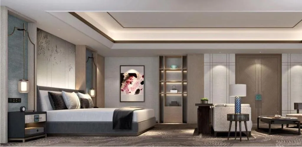 Bed in Empark Grand Hotel Fuzhou