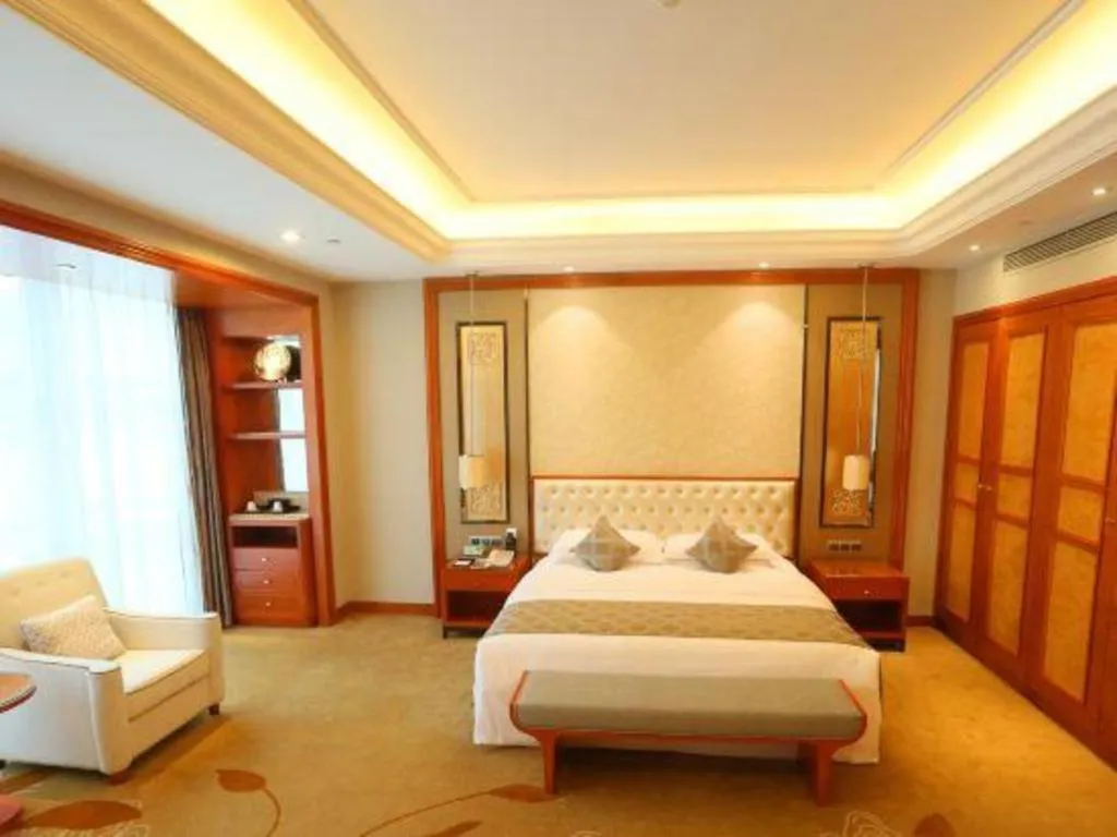 Bed in Empark Grand Hotel Fuzhou
