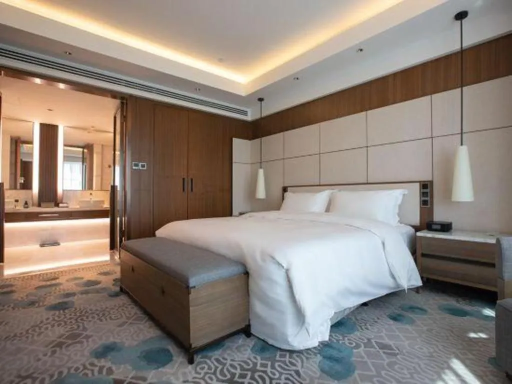 Bed in Empark Grand Hotel Fuzhou