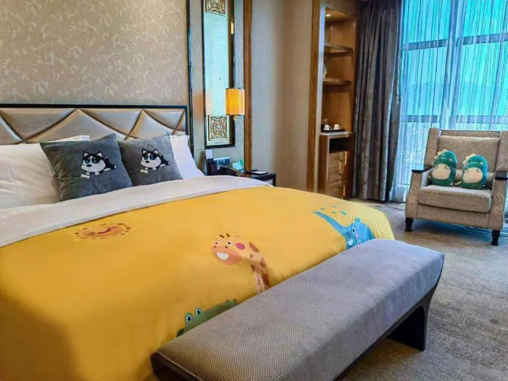 Bed in Empark Grand Hotel Fuzhou