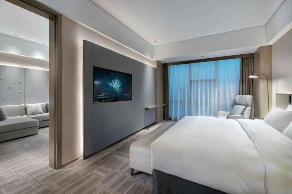 Bed in Empark Grand Hotel Fuzhou