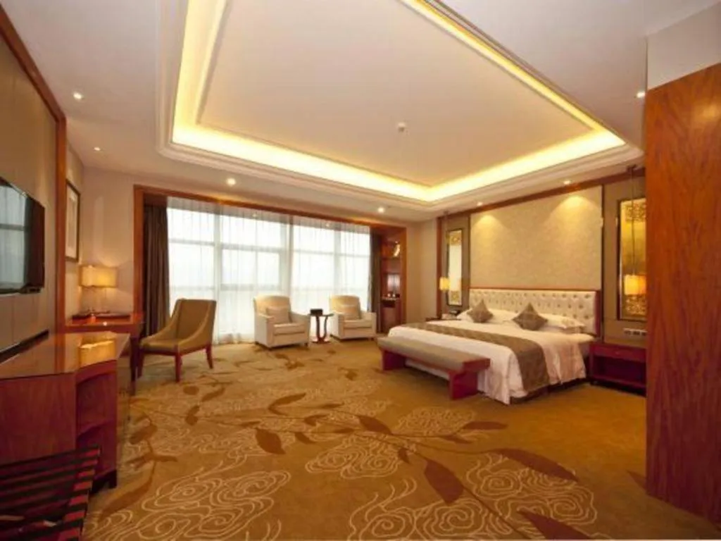Bed in Empark Grand Hotel Fuzhou