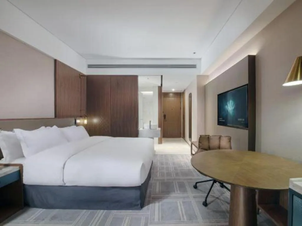 Bed in Empark Grand Hotel Fuzhou