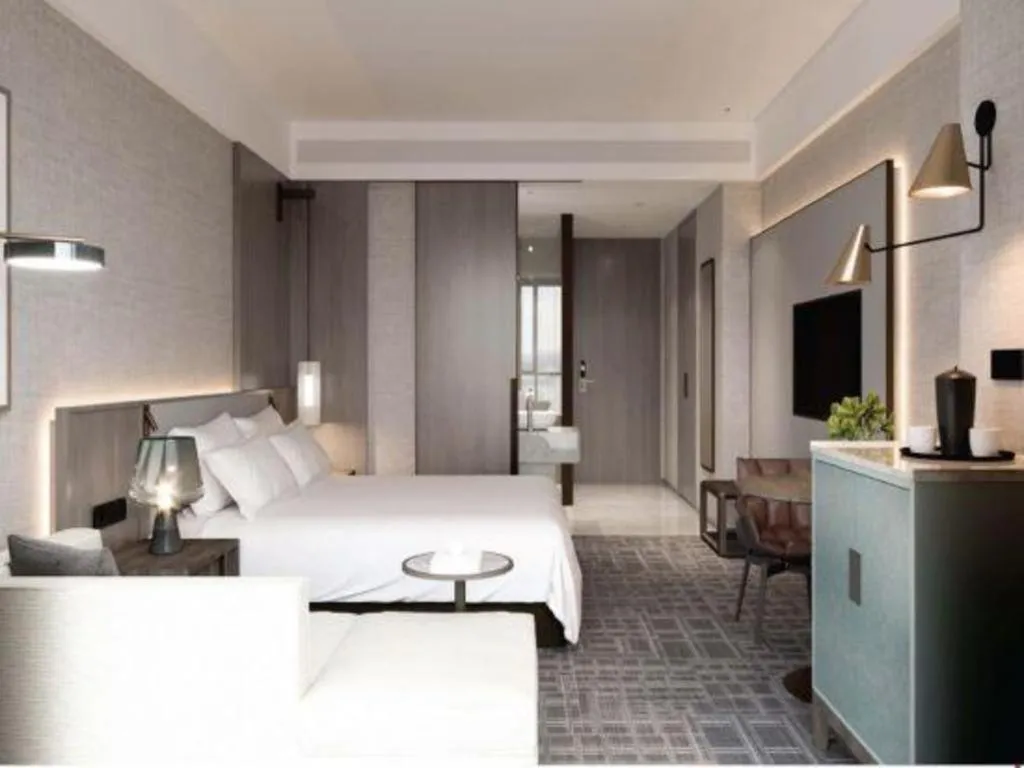 Bed in Empark Grand Hotel Fuzhou