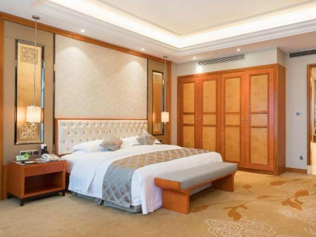 Bed in Empark Grand Hotel Fuzhou
