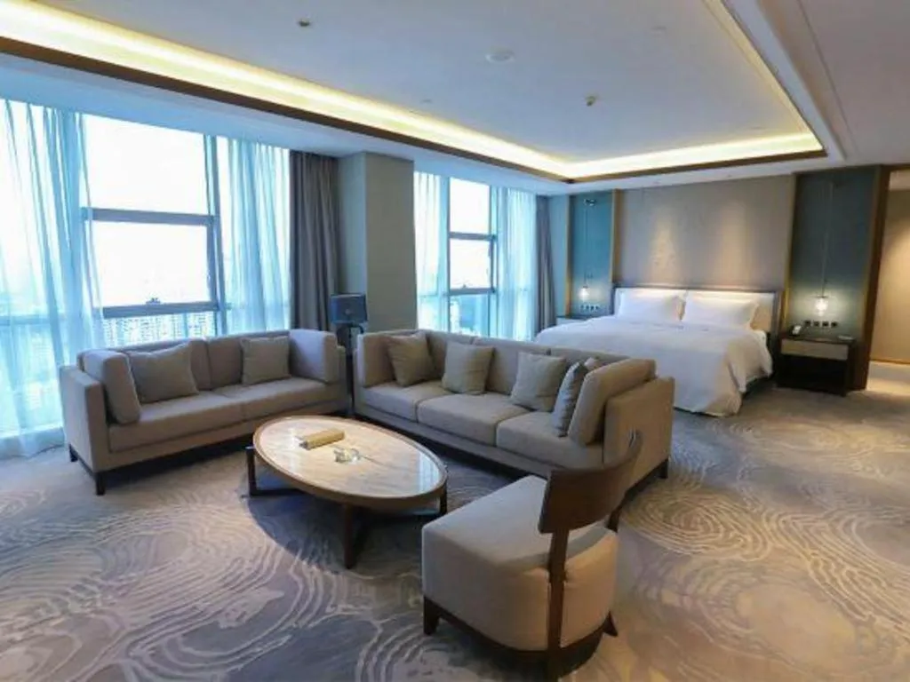 Bed in Empark Grand Hotel Fuzhou