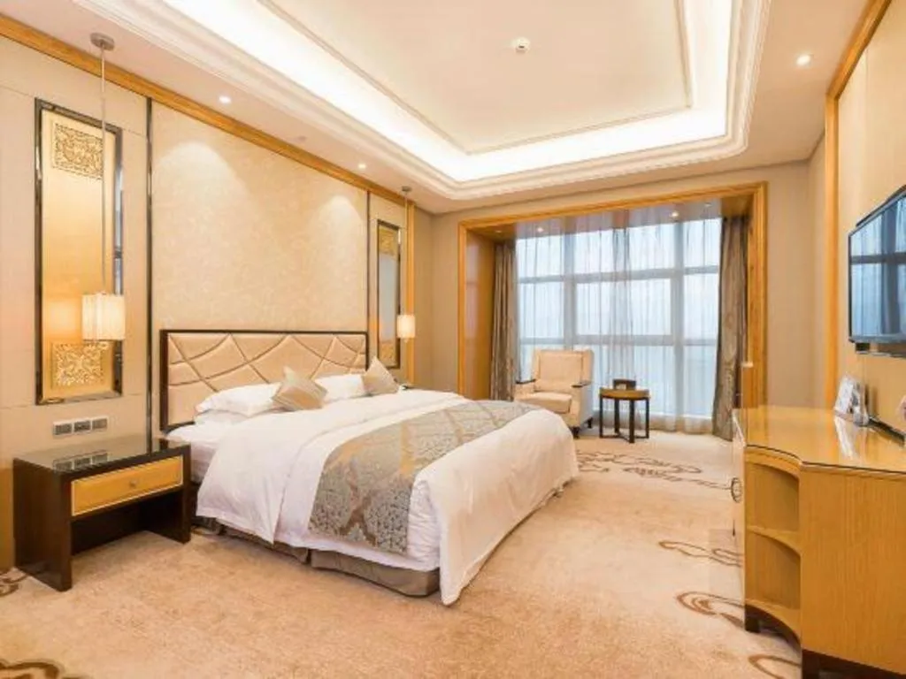 Bed in Empark Grand Hotel Fuzhou