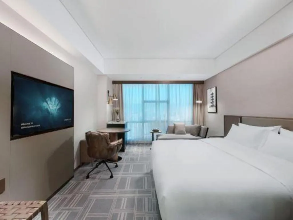 Bed in Empark Grand Hotel Fuzhou