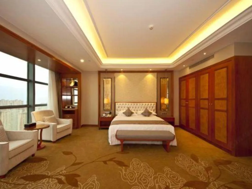 Bed in Empark Grand Hotel Fuzhou