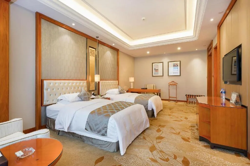Bed in Empark Grand Hotel Fuzhou