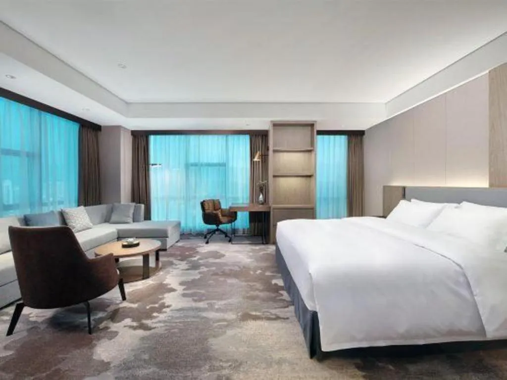 Bed in Empark Grand Hotel Fuzhou