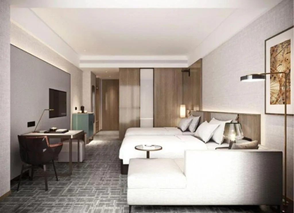 Bed in Empark Grand Hotel Fuzhou