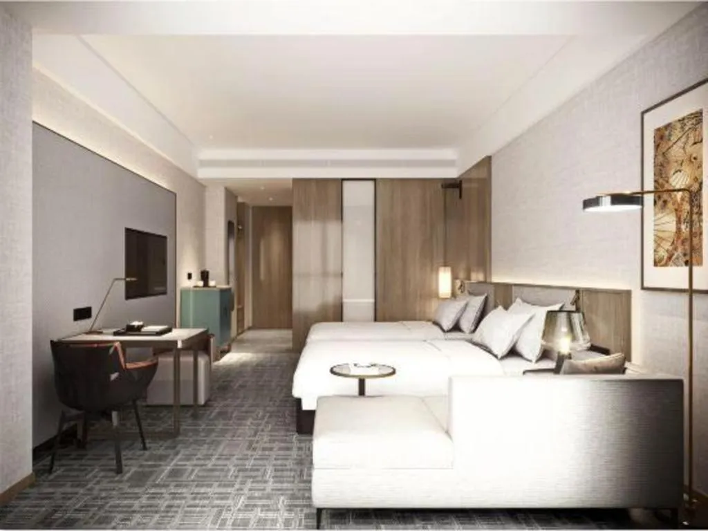 Bed in Empark Grand Hotel Fuzhou