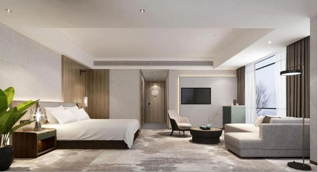 Bed in Empark Grand Hotel Fuzhou