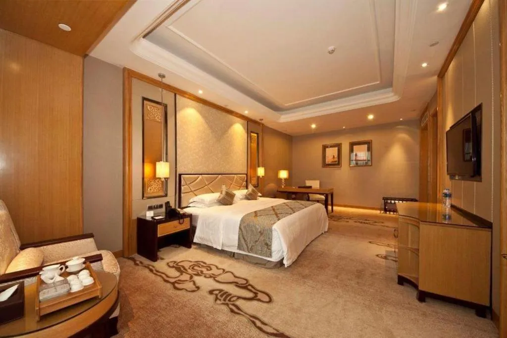 Bed in Empark Grand Hotel Fuzhou