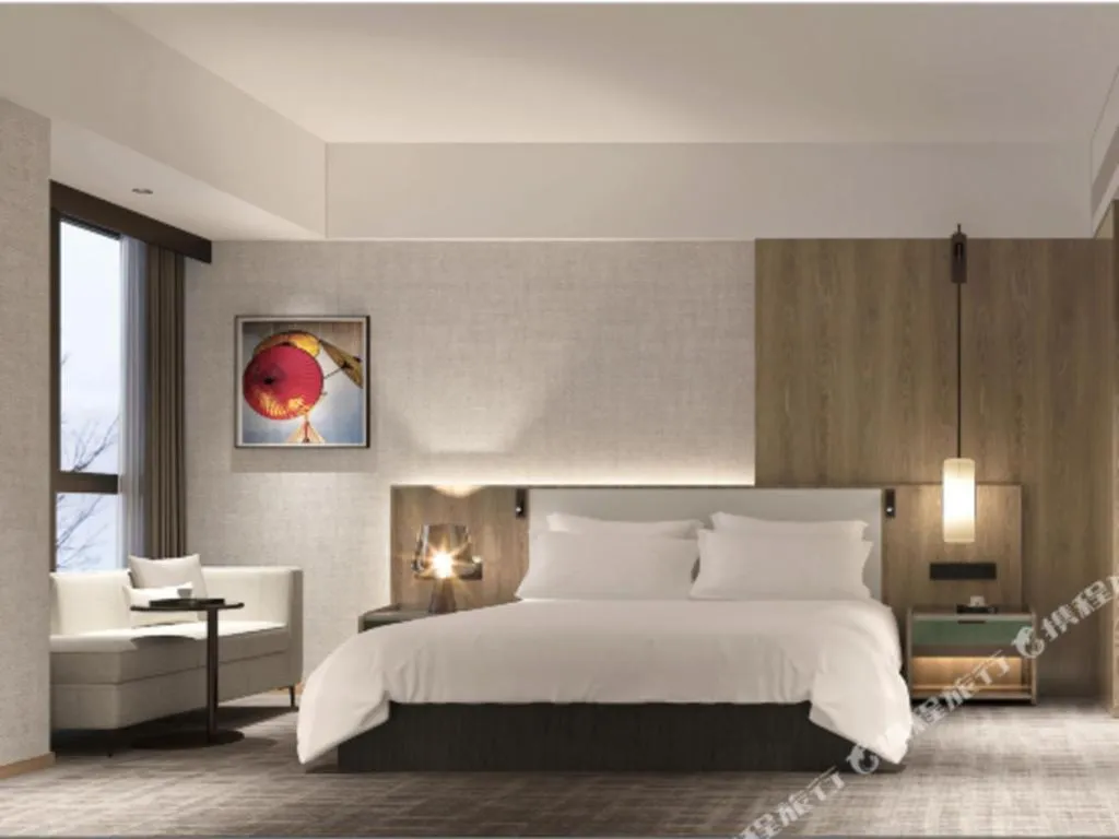 Bed in Empark Grand Hotel Fuzhou