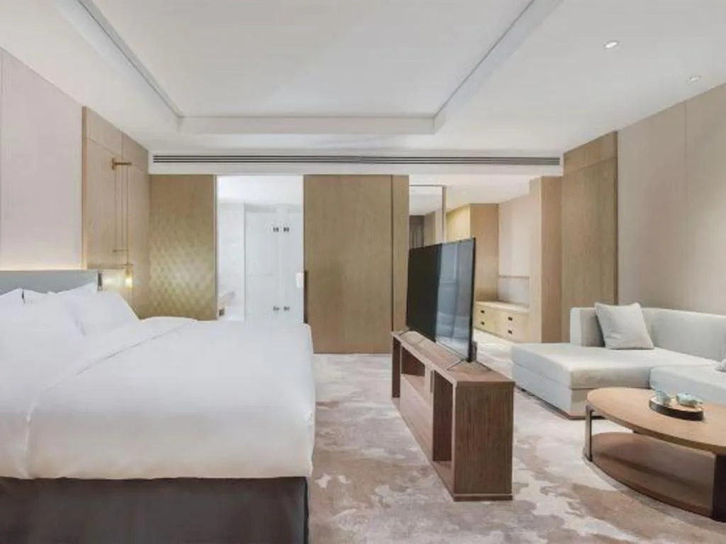 Bed in Empark Grand Hotel Fuzhou