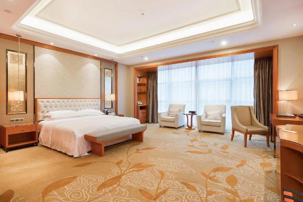Bed in Empark Grand Hotel Fuzhou