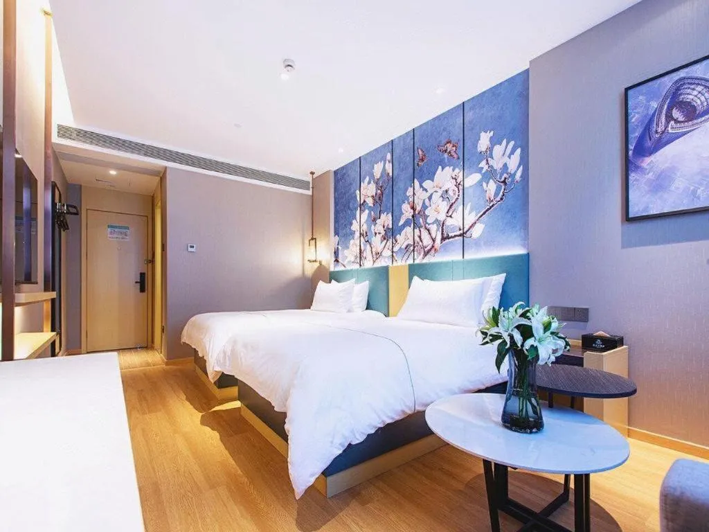Bed in Jinjiang Inn Wuhan Linjiaohu Wanda Branch