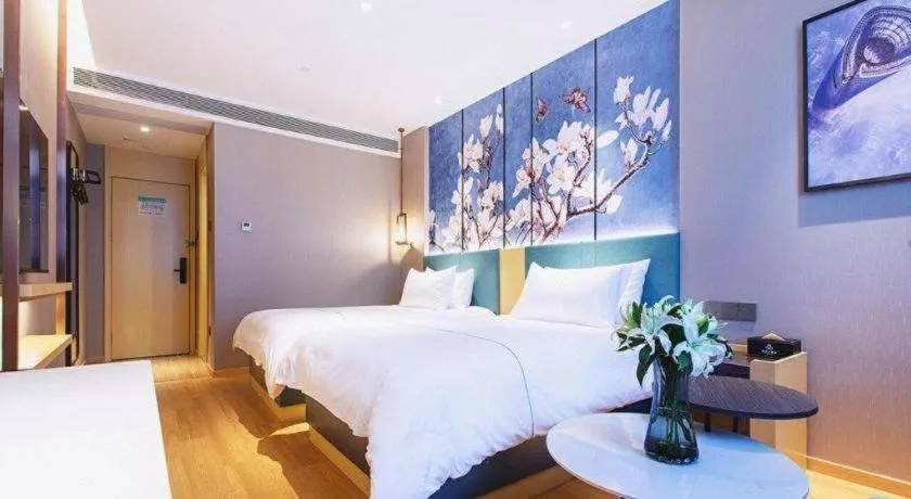 Bed in Jinjiang Inn Wuhan Linjiaohu Wanda Branch