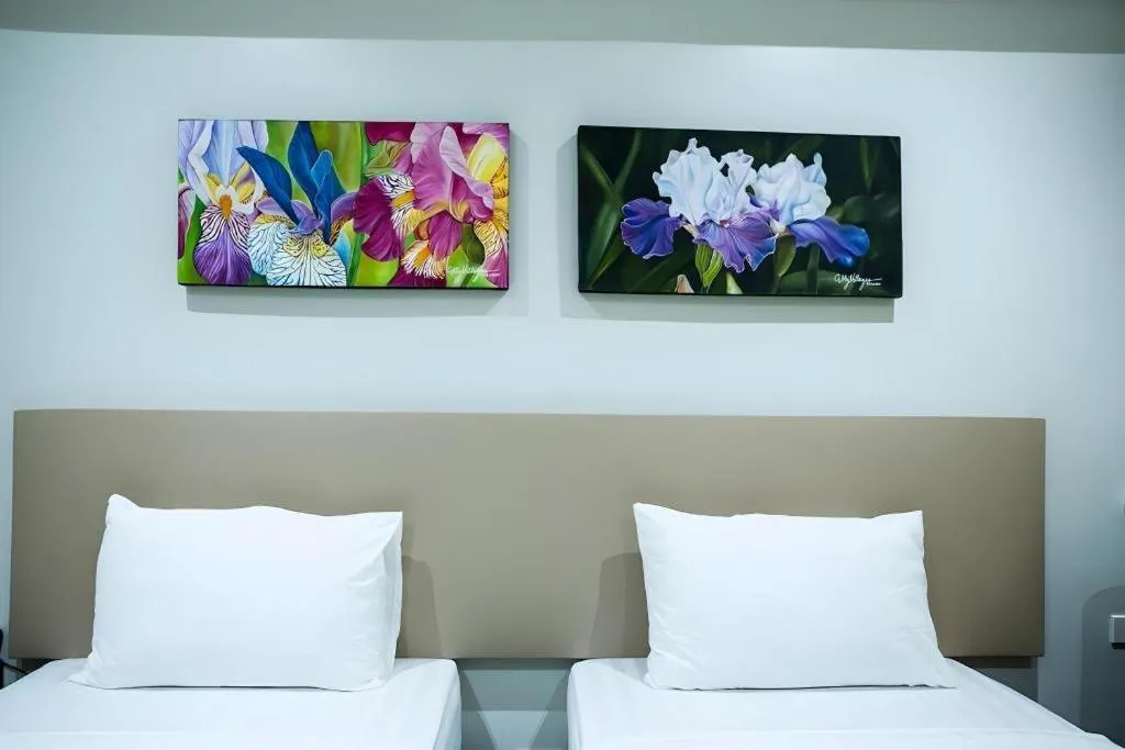 Bed in Hotel Fleur de Liz