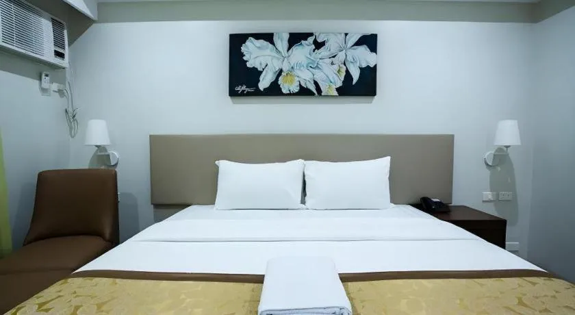 Bed in Hotel Fleur de Liz