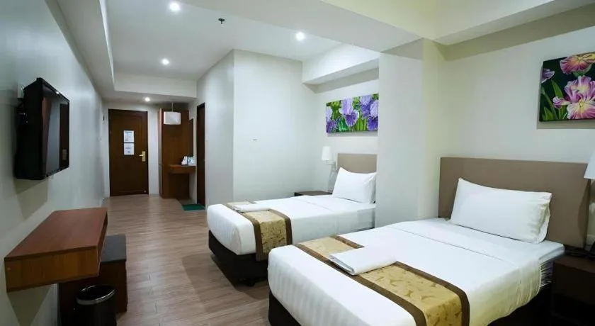 Bed in Hotel Fleur de Liz