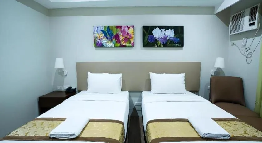 Bed in Hotel Fleur de Liz