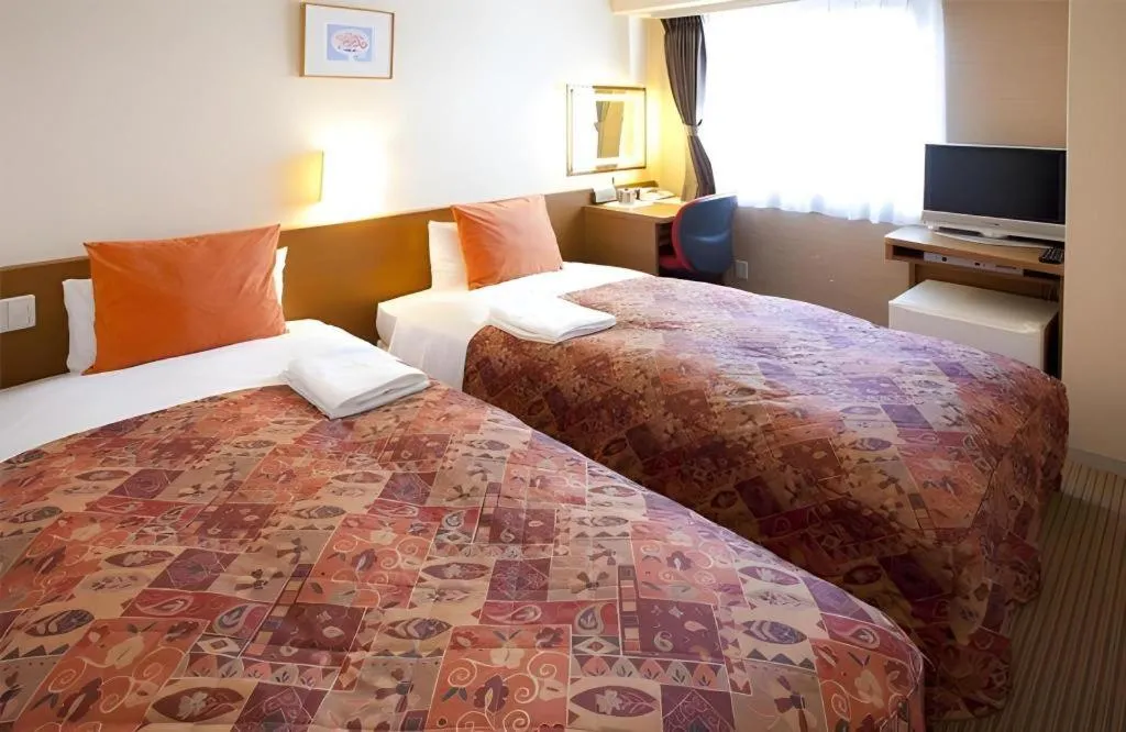 Bed in Hotel IL FIORE Kasai ANNEX