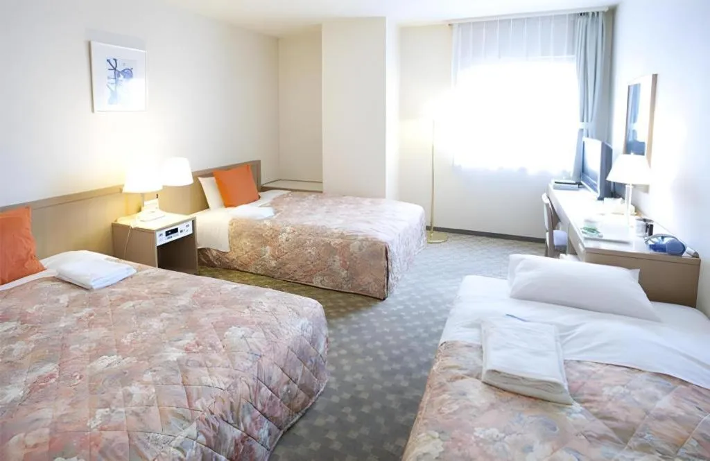 Bed in Hotel IL FIORE Kasai ANNEX