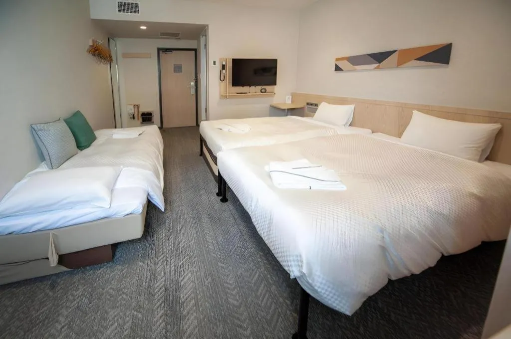 Bed in Hotel IL FIORE Kasai ANNEX